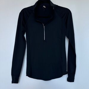 Under Armour Black Long Sleeve Quarter-Zip Top